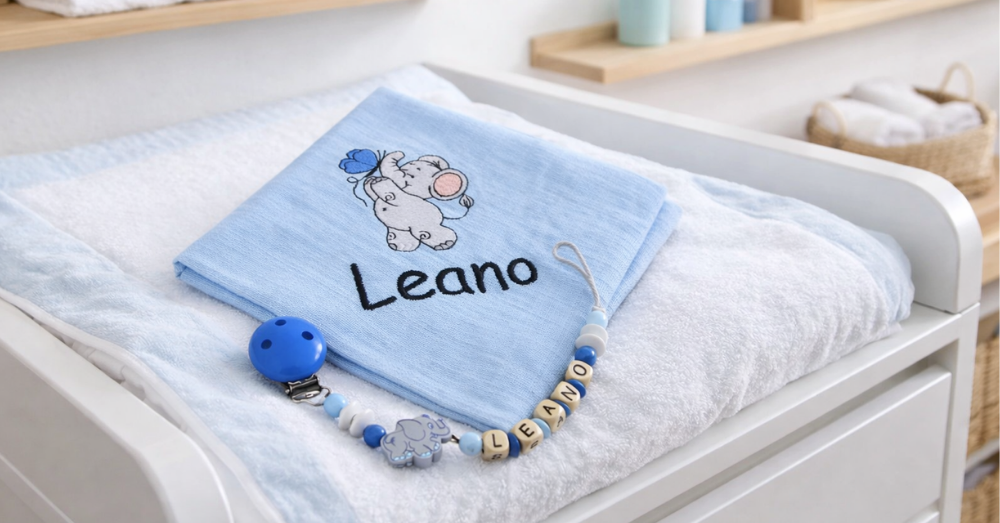 Geschenkset Baby Elefant