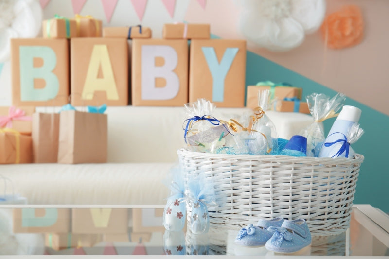 Babygeschenke verpacken