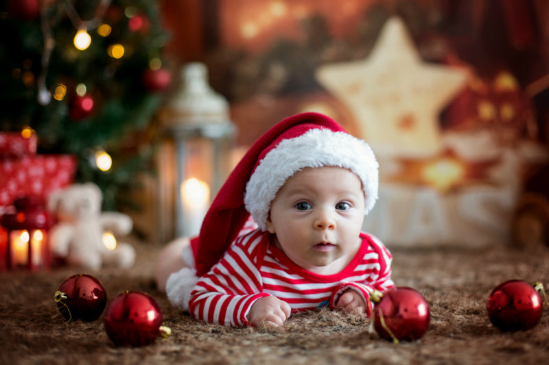 Erstes Weihnachten mit Ihrem Baby