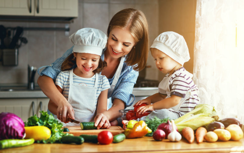 Gesunde Ernaehrung fuer Kinder