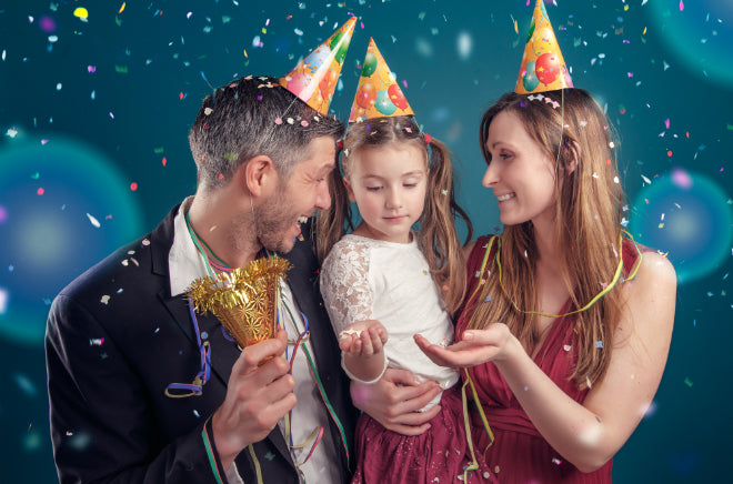 Silvester mit Kindern