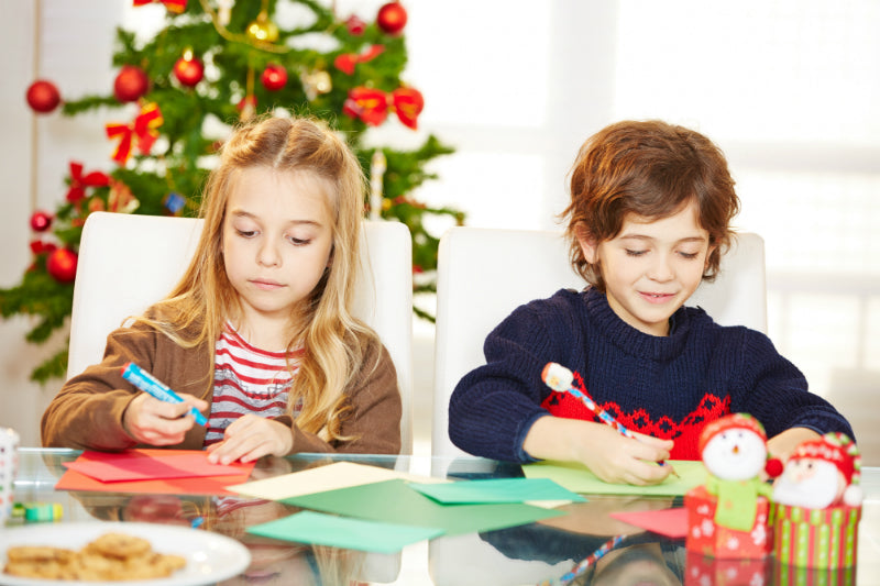 Weihnachtsdeko basteln mit Kindern