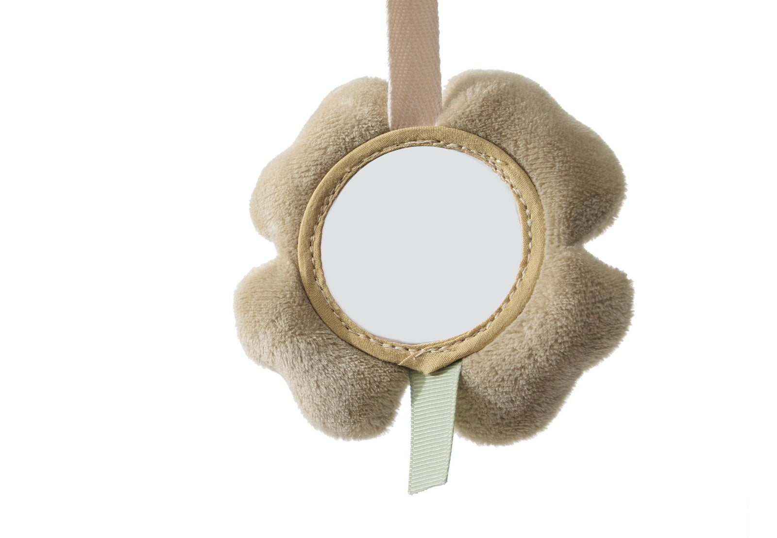 Kinderwagenkette aus Stoff für Babys mit Tiny-Park-Motiv