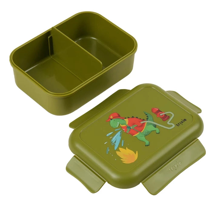 Lunchbox mit Klickverschluss Feuerwehr Dino