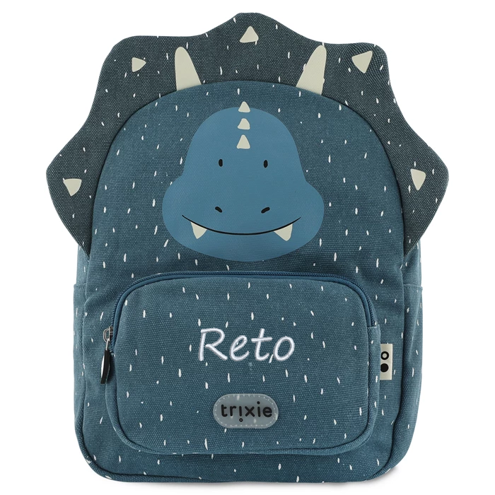 Sac à dos trixie dino bleu