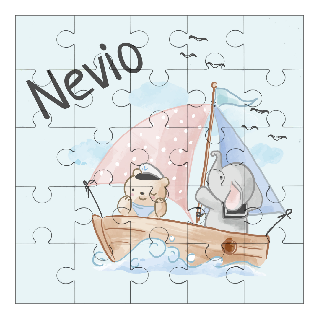 Puzzle with name sailors