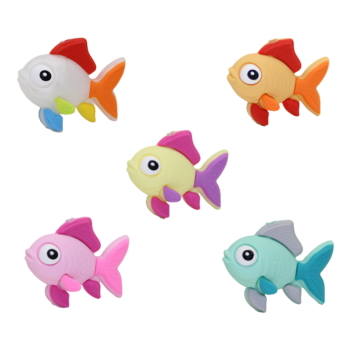 Silikonmotiv 3D Fisch