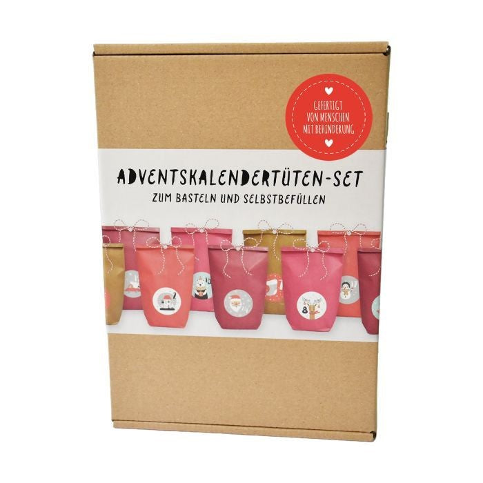 Adventskalender DIY Set rot