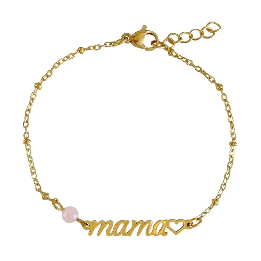 Armband Mama - Edelstahl gold