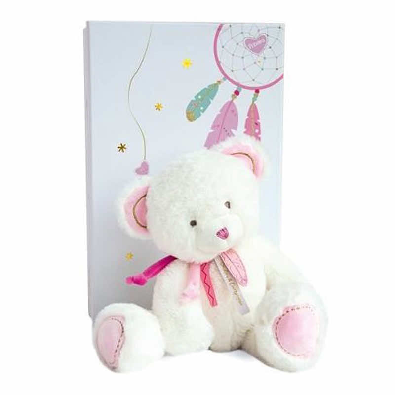 Dream catcher bear pink