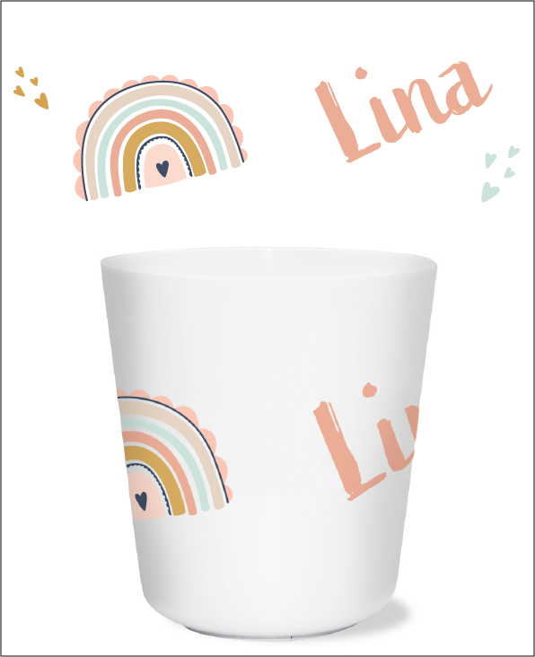 Trinkbecher Regenbogen