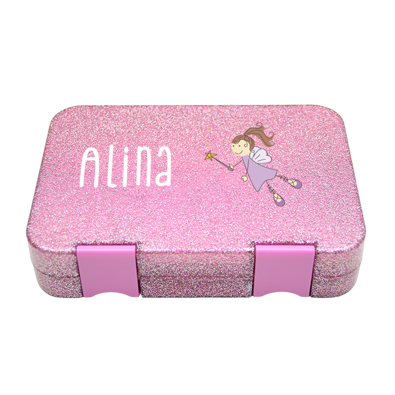 Bento Box Medium - Glitter Pink