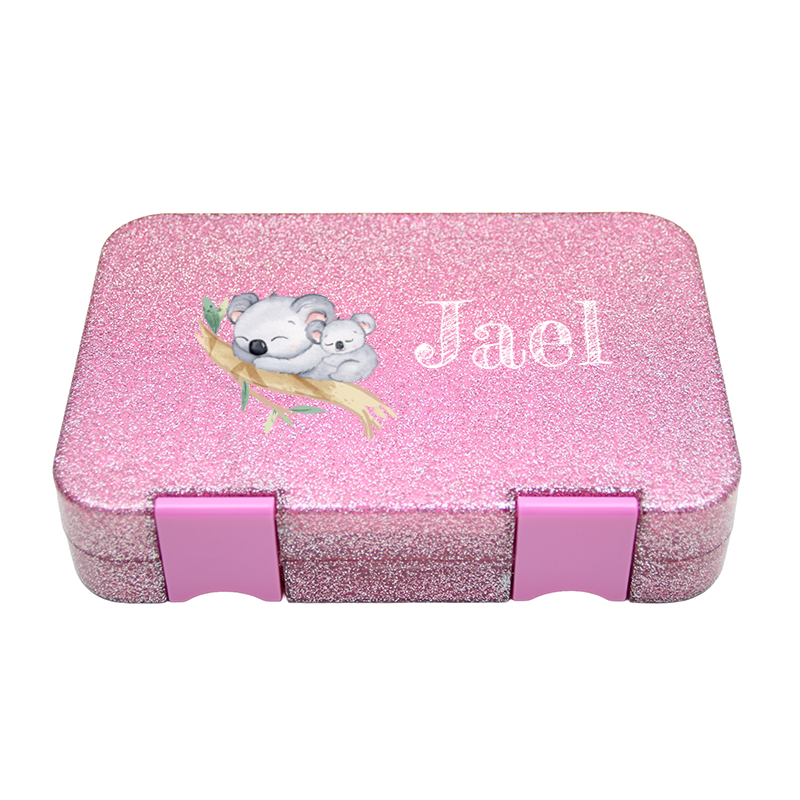 Bento Box Medium - Glitter Pink