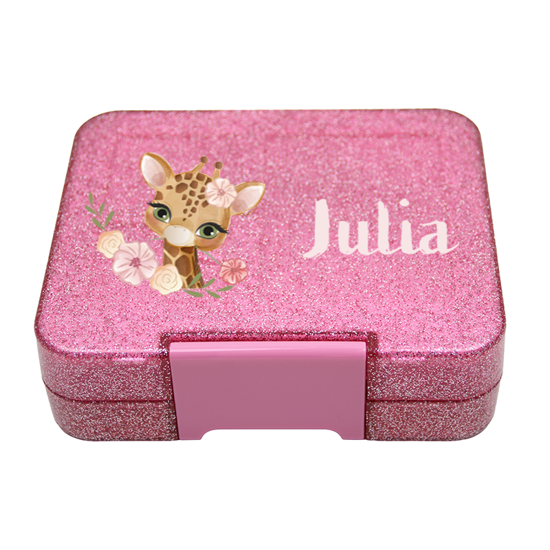 Bento Box Klein - Glitzer Pink