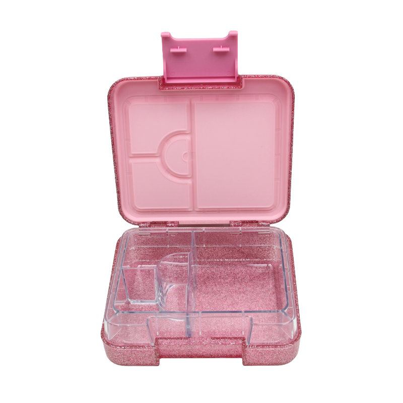 Bento Box Klein - Glitzer Pink
