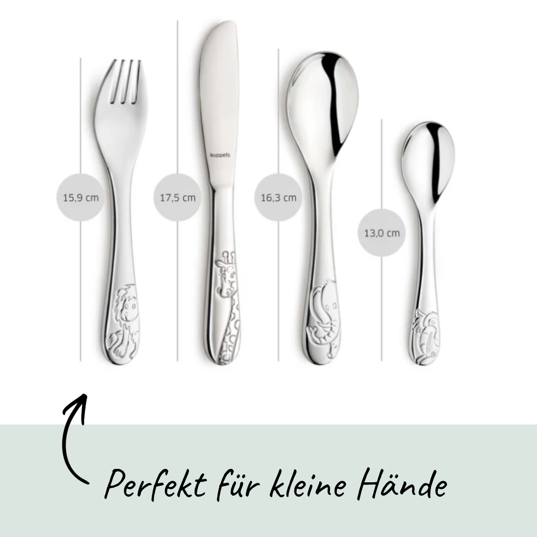 Children's cutlery forest animals