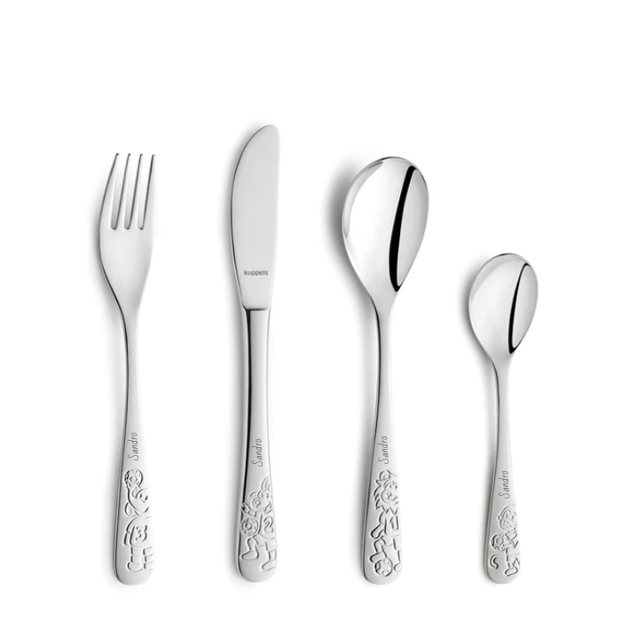 Children's cutlery forest animals