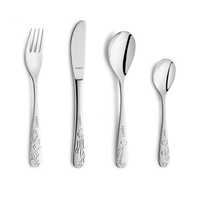 Children's cutlery forest animals