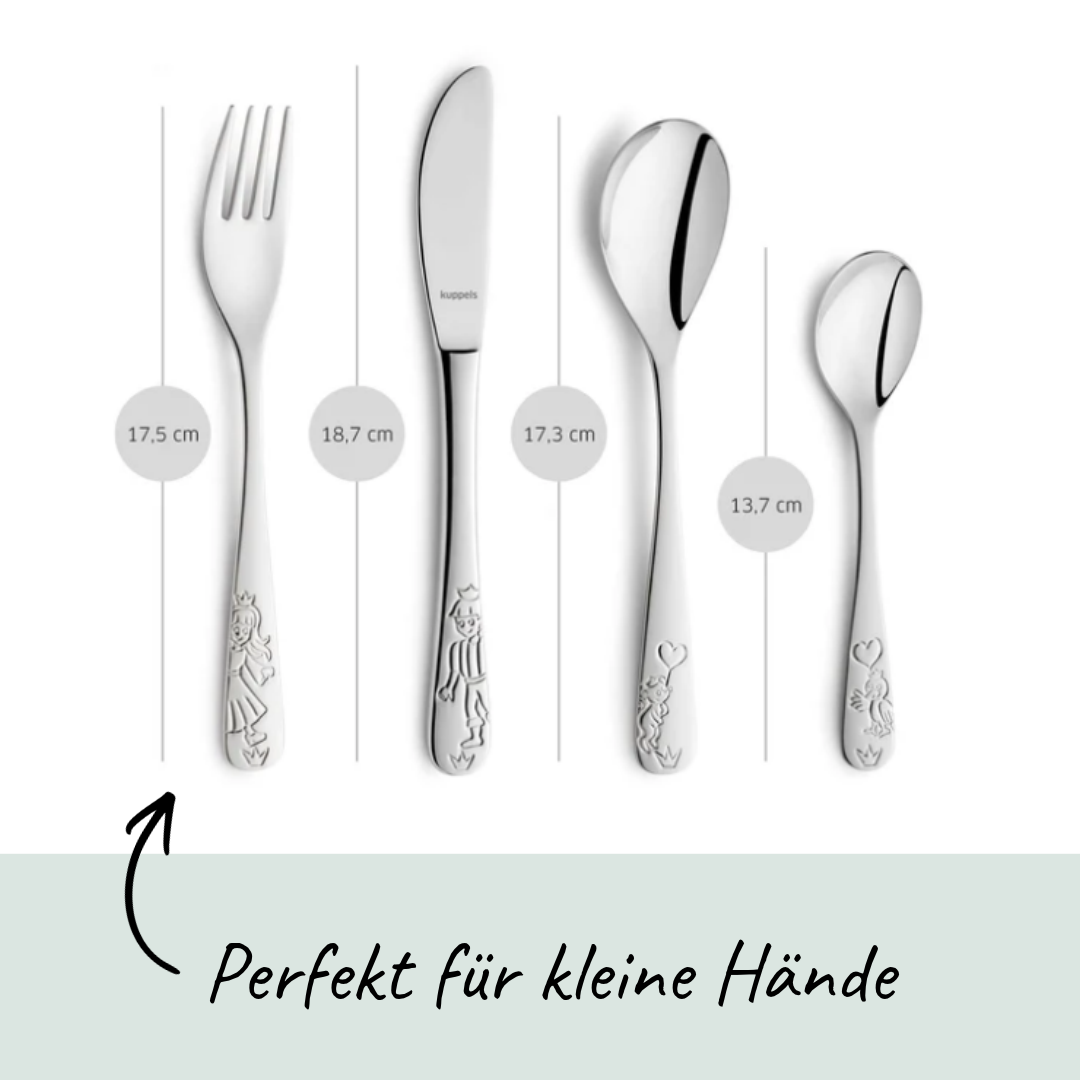 Children's cutlery forest animals