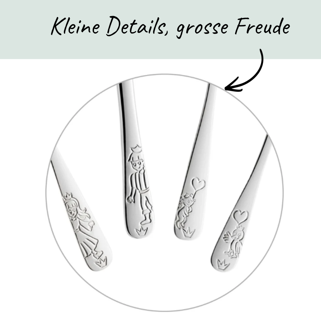 Children's cutlery forest animals
