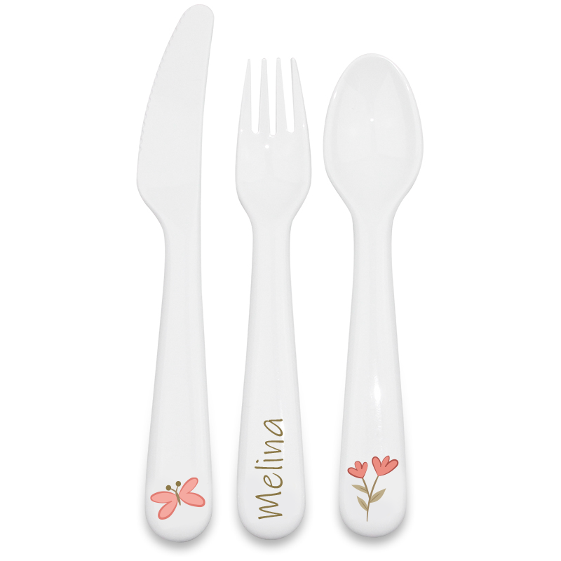 Children&#39;s cutlery underwater world