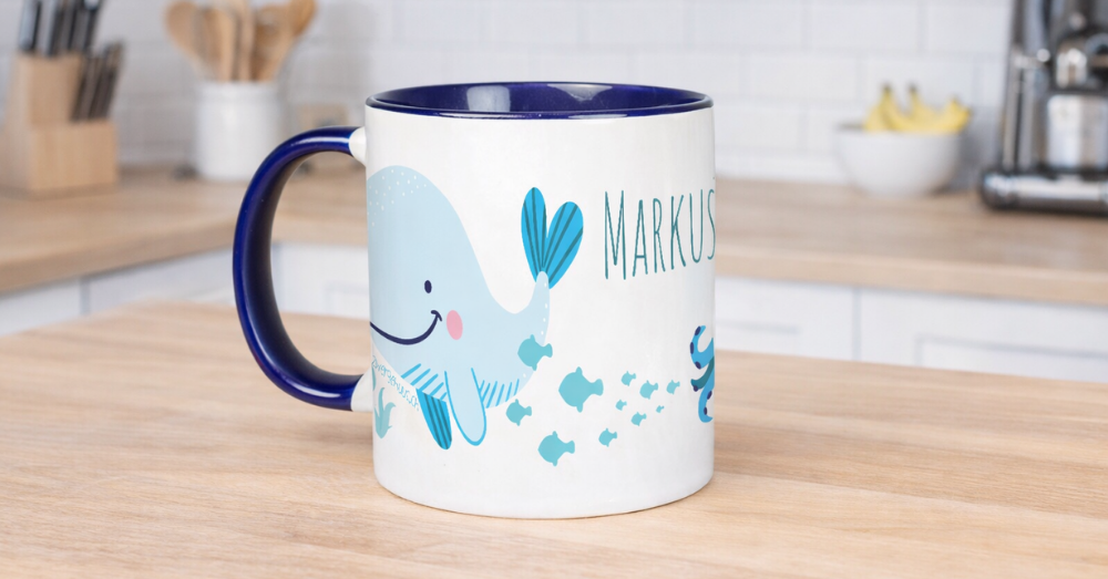 Personalsierte Tasse für Kinder