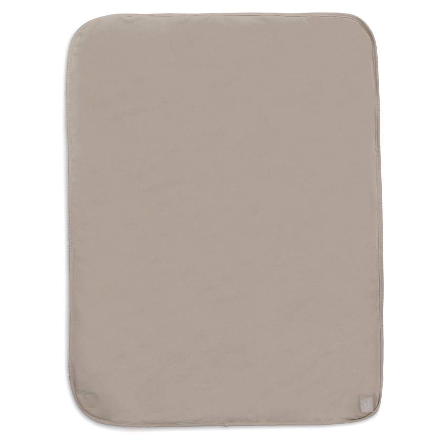 Baby blanket jersey/sherpa sand