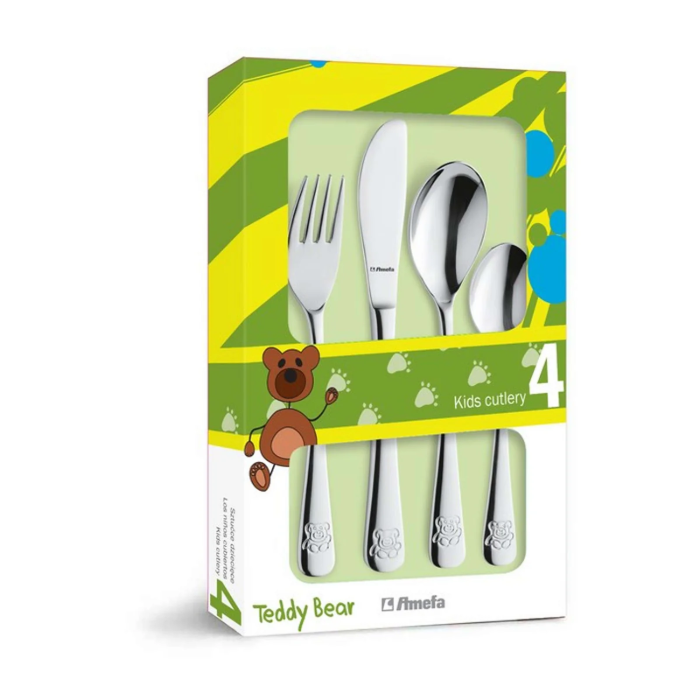 Children's cutlery forest animals
