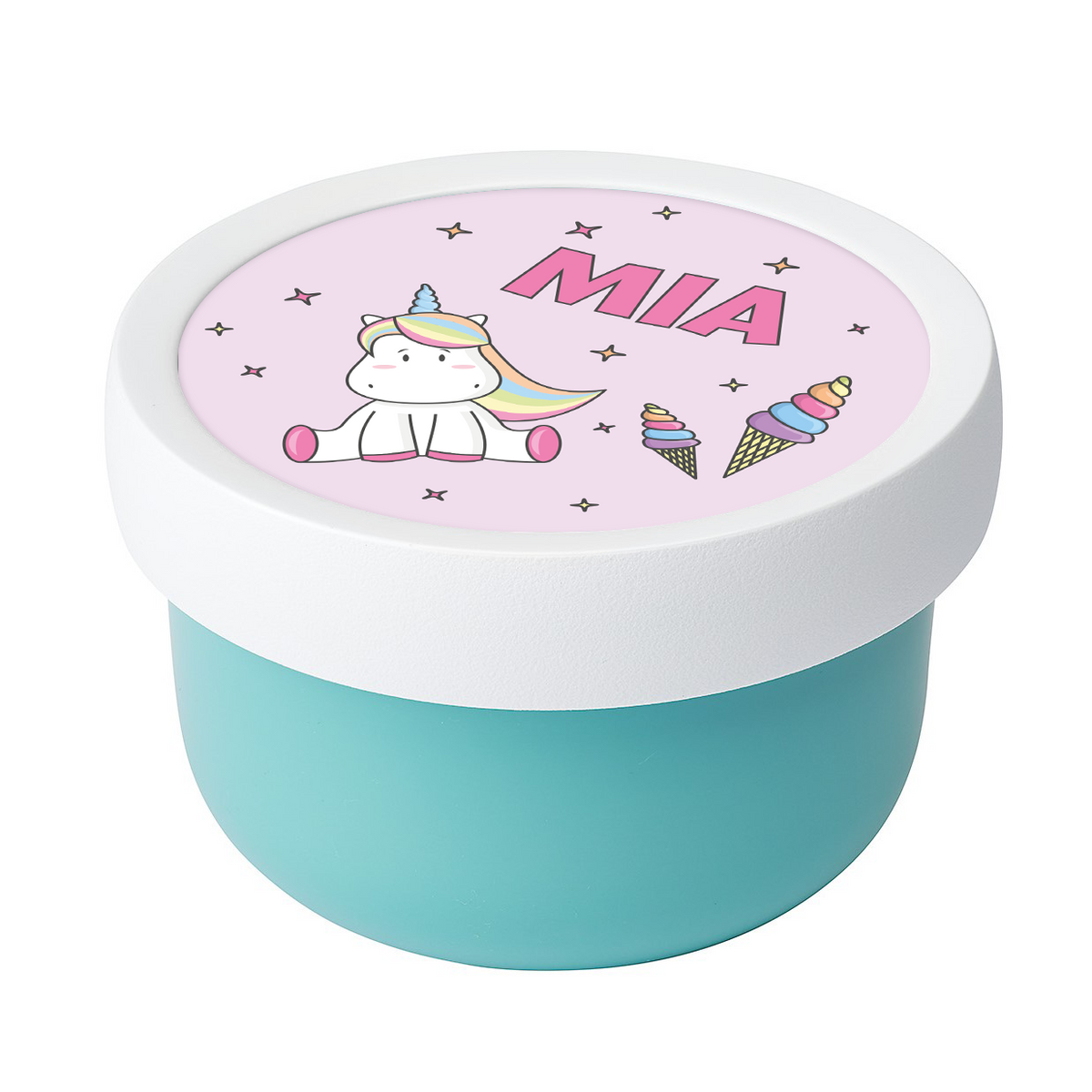 MEPAL Snackbox Einhorn pink