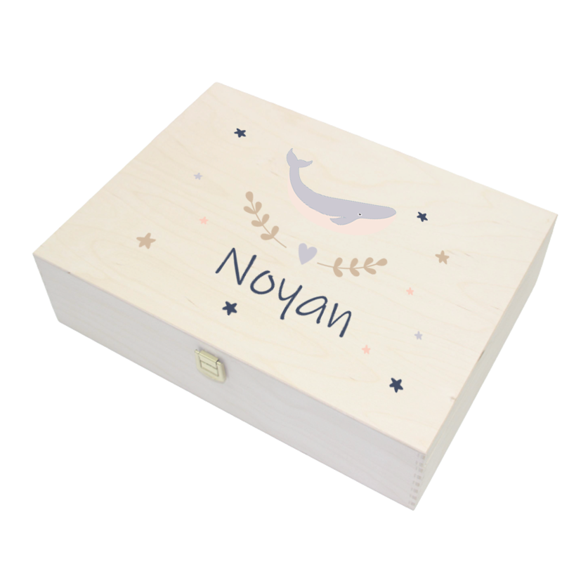 Whale memory box