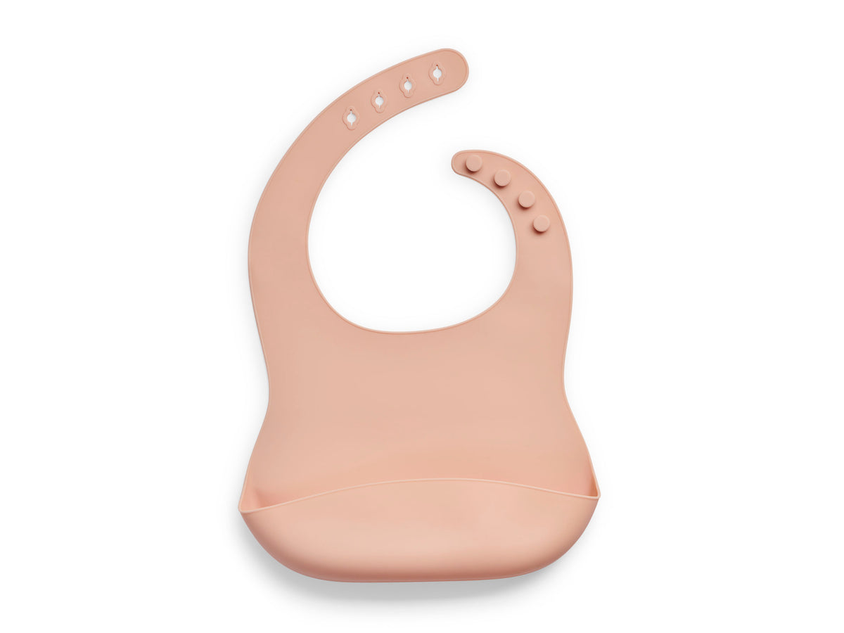 Bib silicone rose