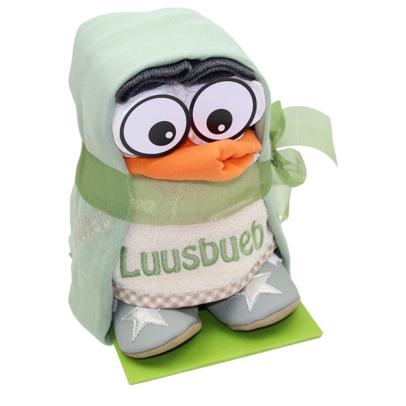 Couche hibou beige:rose pastel
