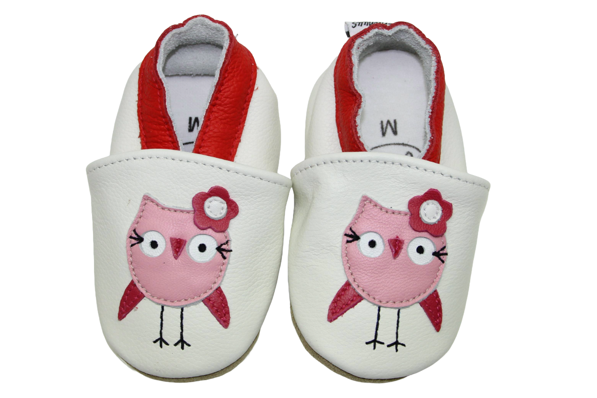 Infecles en cuir 18-24 Mt. Zebra Rose foncé