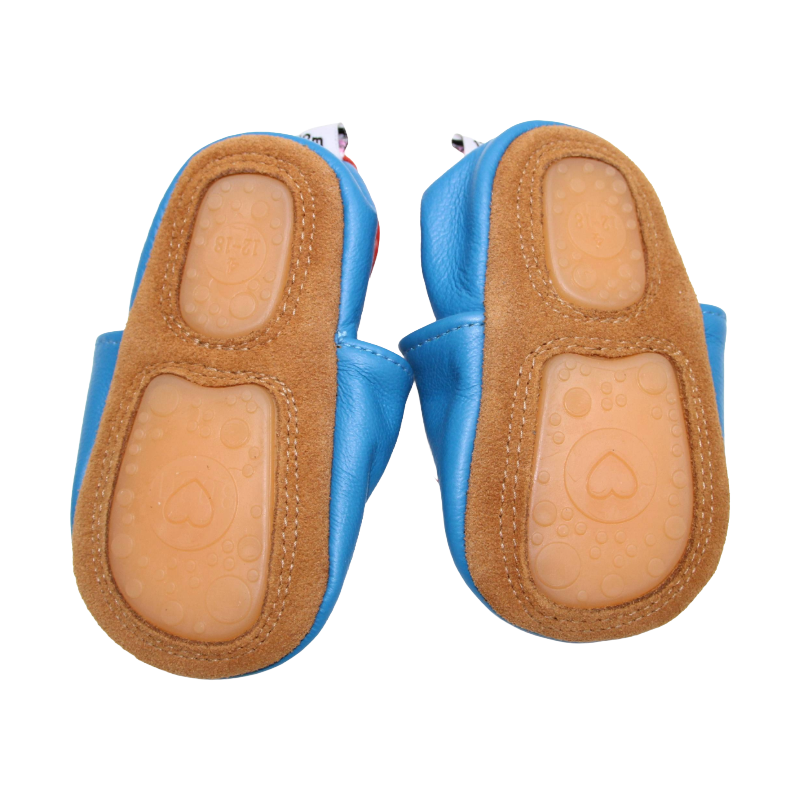 Leather finch 12-18 Mt. rocket light blue