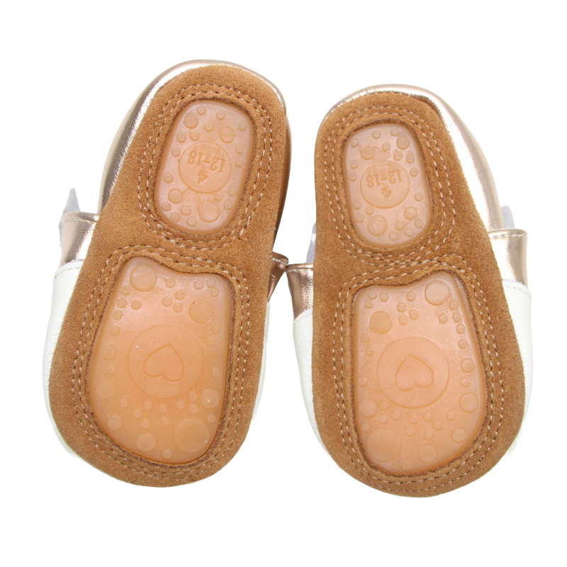 Leather pin 18-24 Mt. deer rose gold