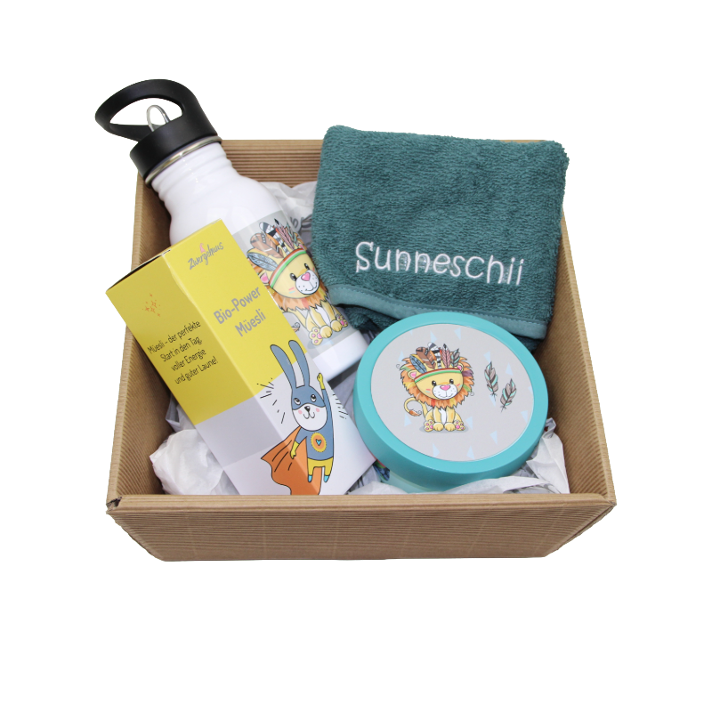 % Coffret cadeau repas lion