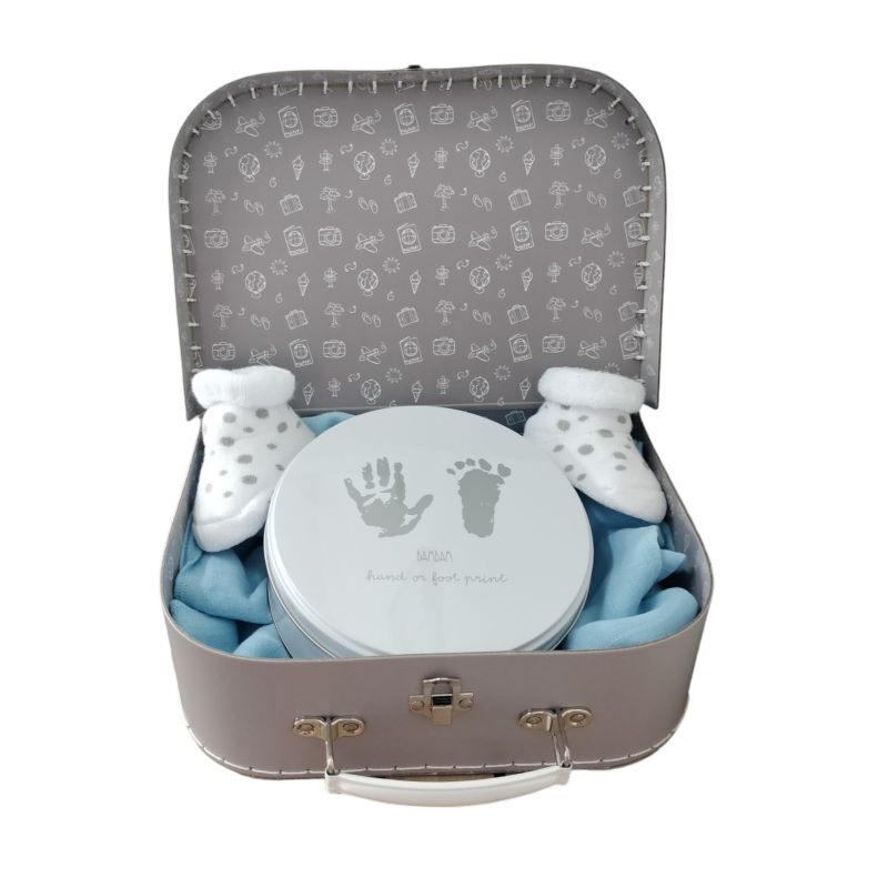 Coffret cadeau GROSS bleu:gris