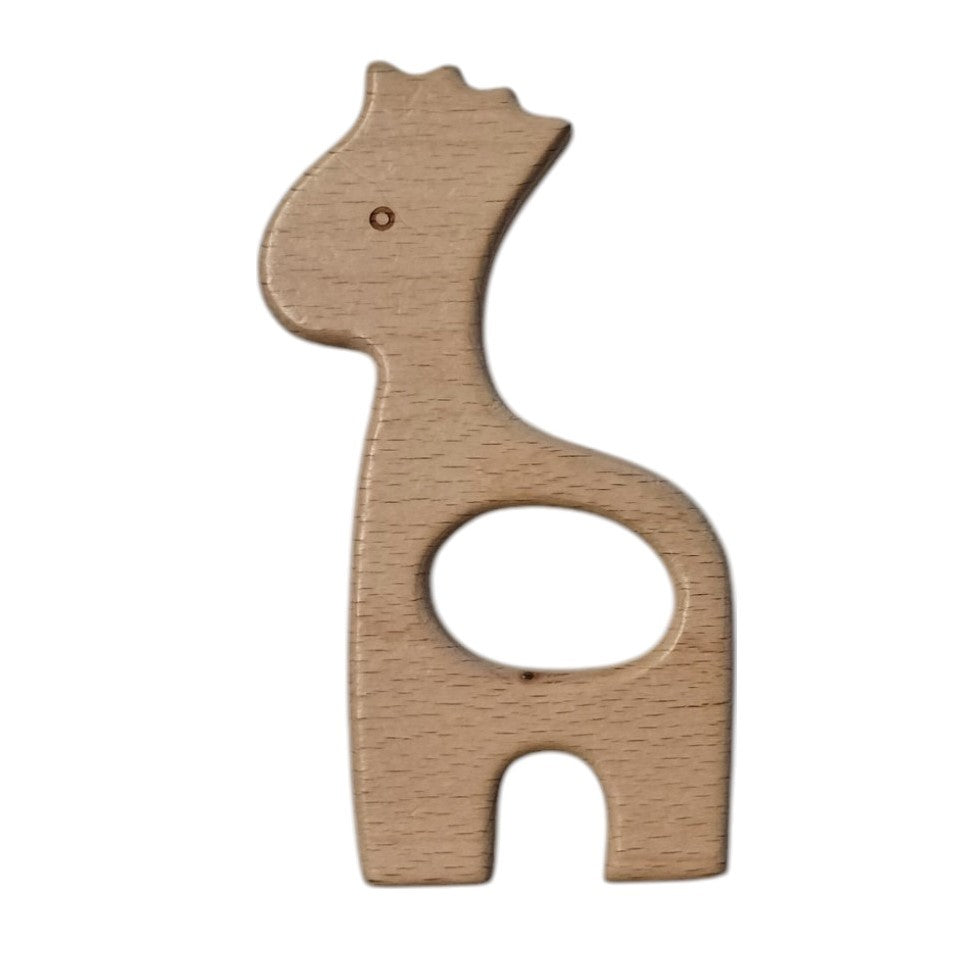 Wooden ring giraffe