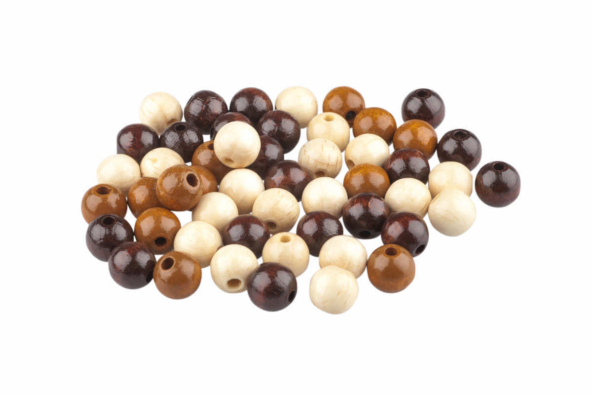 Perles en bois 10 mm