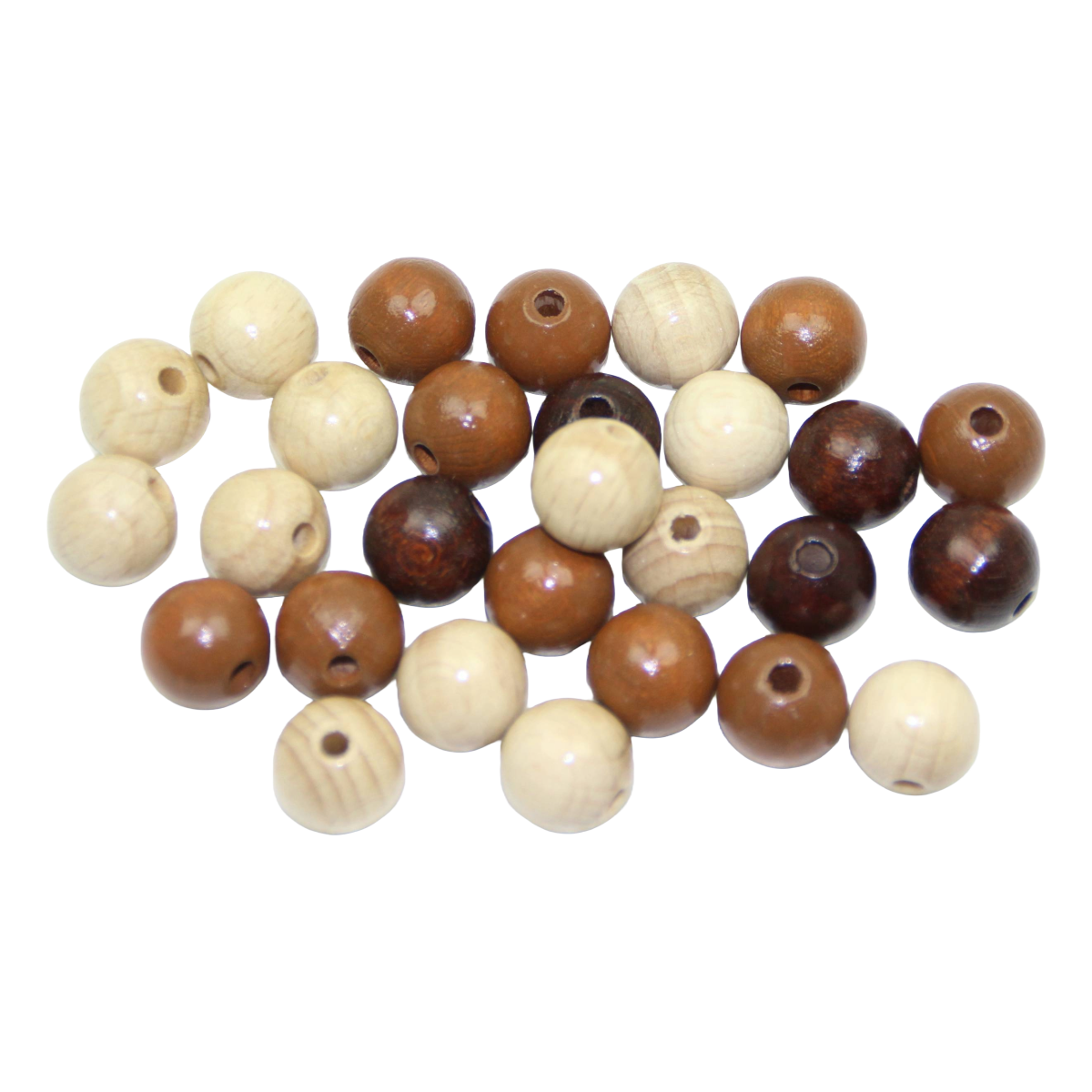 Holzperlen 12 mm