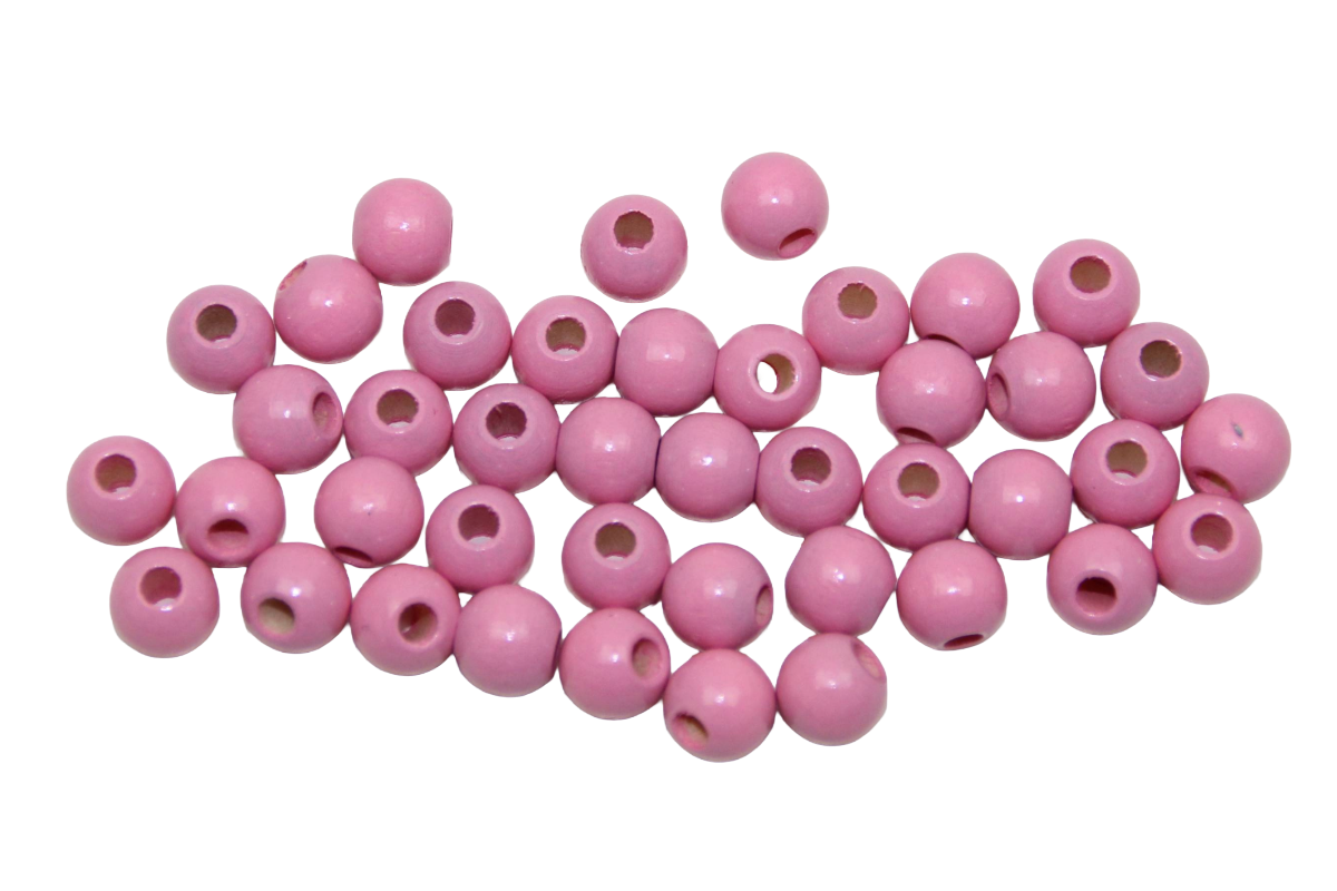 Perles de bois 8 mm