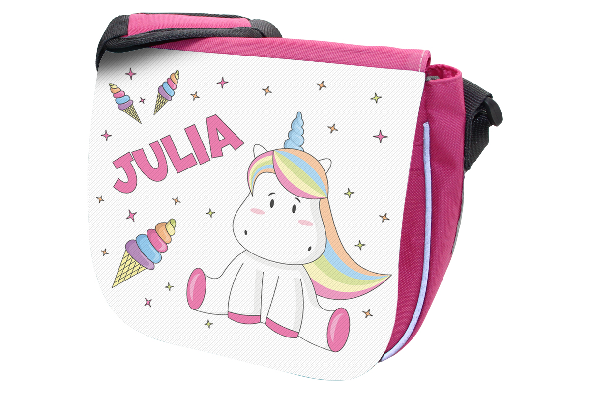 Kindergartentasche Einhorn pink