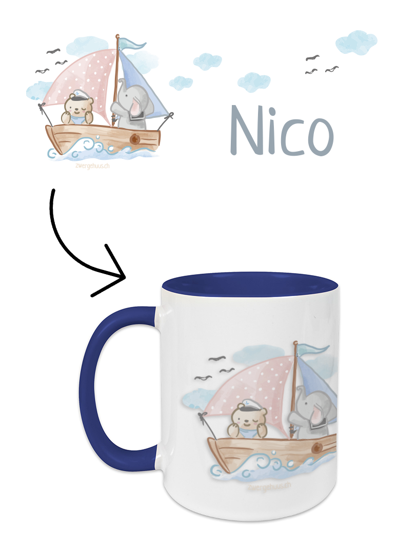 ceramic mug sailors