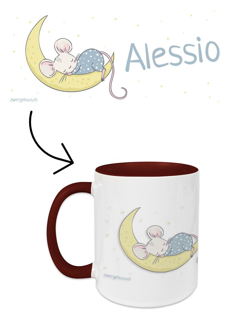 ceramic mug mouse