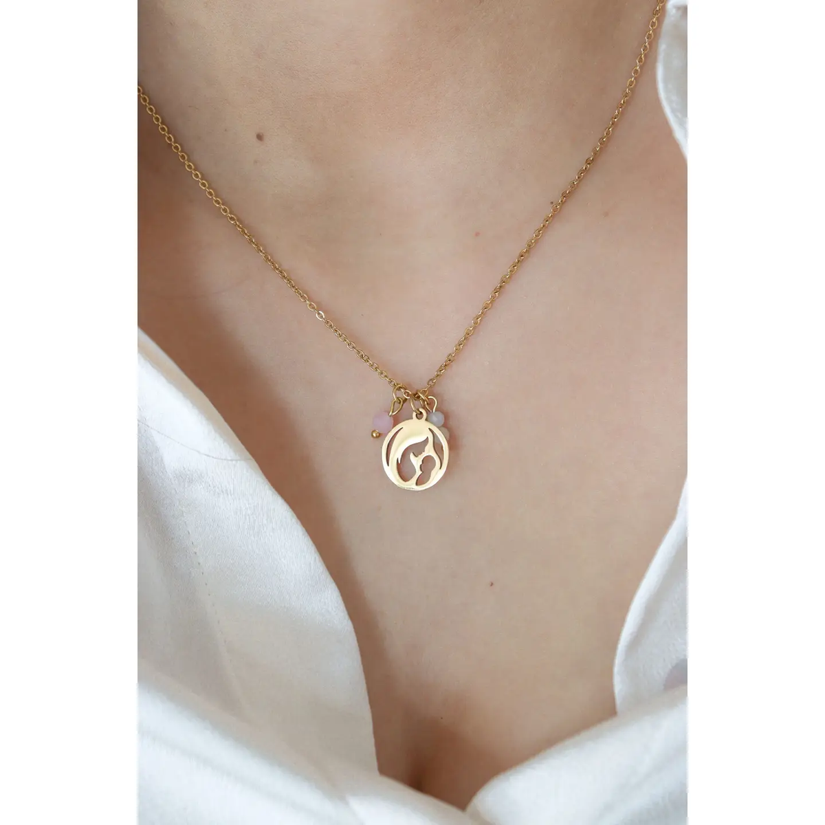 Collier maman enfant
