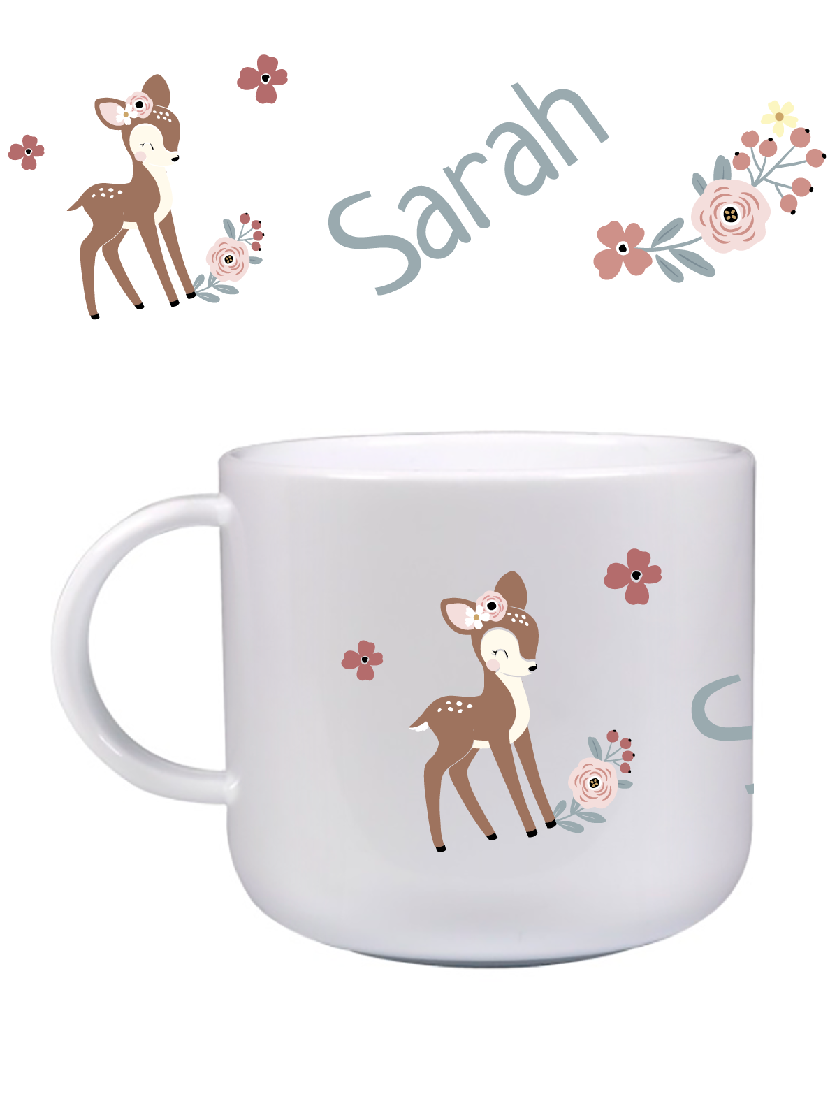 Children&#39;s mug monkey