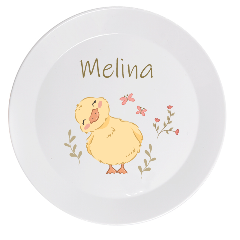 Hot air balloon children&#39;s plate