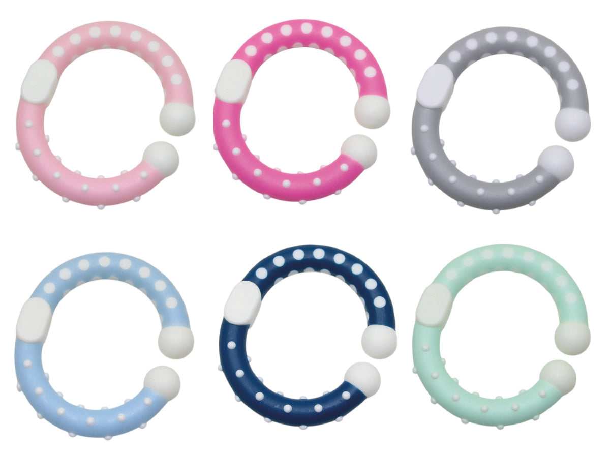 Stroller attachment C-ring