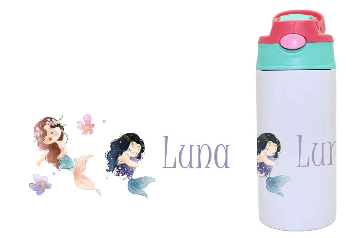 Bouteille à boire avec une fermeture de clic sirène