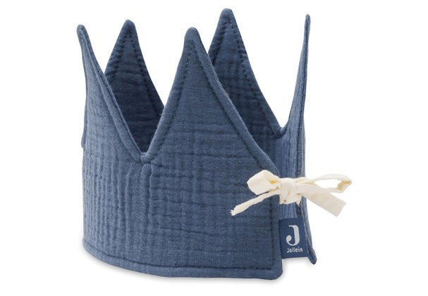 Birthday crown dark blue